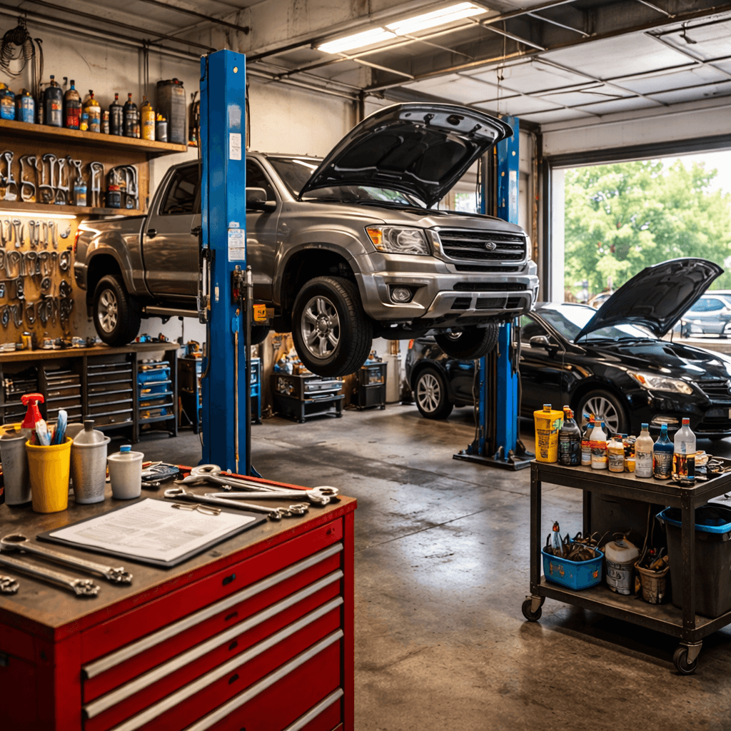 Maxwell's Garage card